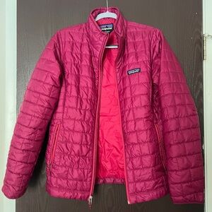 Patagonia Women's Vibrant Magenta Puffer Jacket